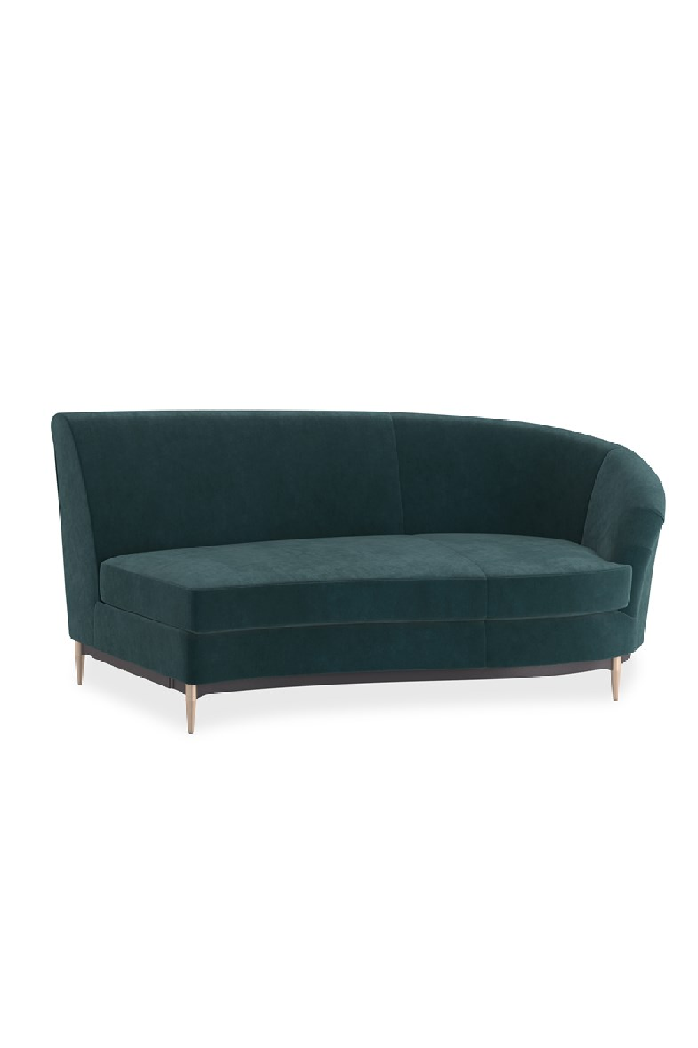   Green Velvet Sectional Sofa | Oroa.com