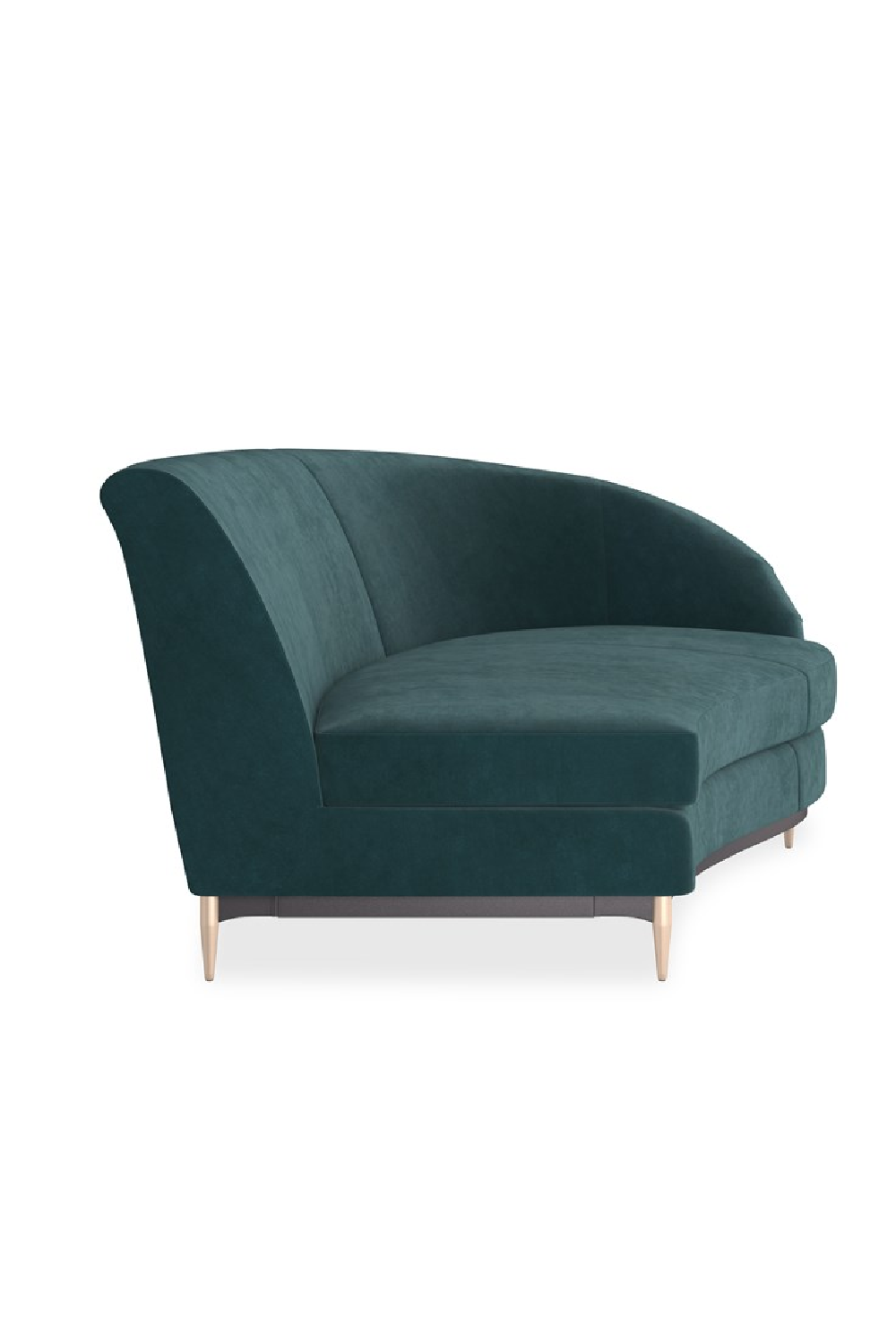   Green Velvet Sectional Sofa | Oroa.com