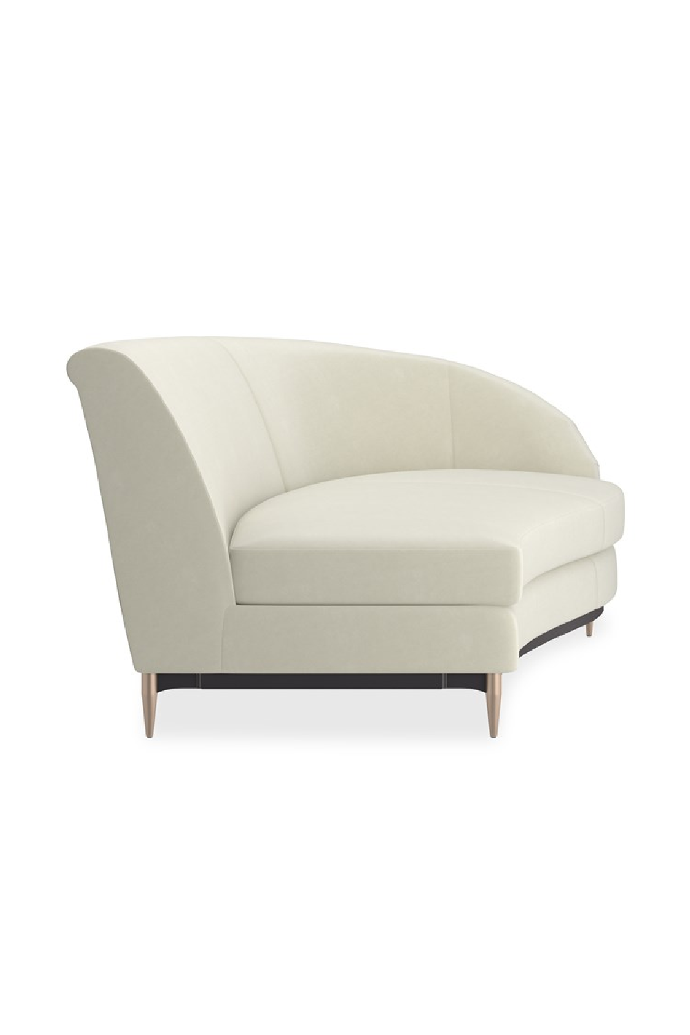   White Velvet Sectional Sofa | Oroa.com