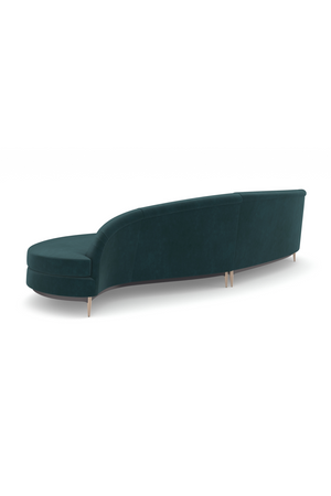   Curved 2-Piece Sectional Sofa | Oroa.com