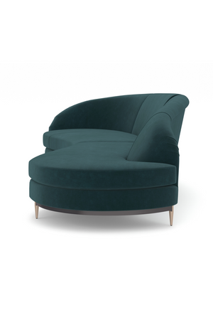   Curved 2-Piece Sectional Sofa | Oroa.com