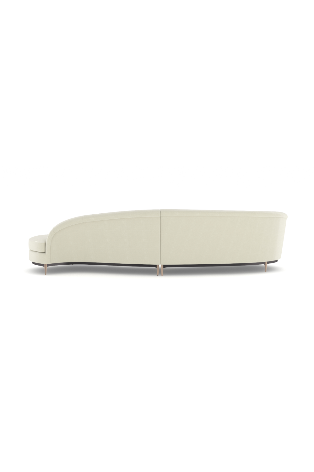   Curved 2-Piece Sectional Sofa | Oroa.com