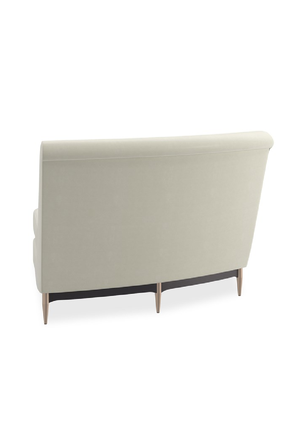   White Velvet Sectional Sofa | Oroa.com