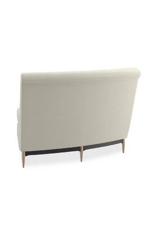  White Velvet Sectional Sofa | Oroa.com