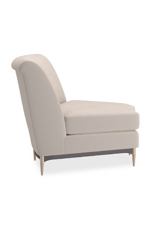   Beige Velvet Sectional Sofa | Oroa.com