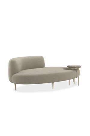   Gray Lounge with Accent Table | Oroa.com