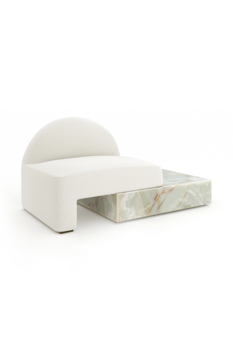   Green Onyx Base Lounge Chair | Oroa.com