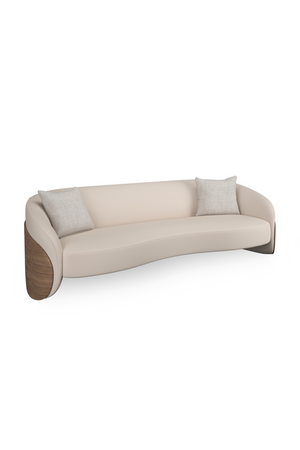  Ivory Mohair Sofa | Oroa.com