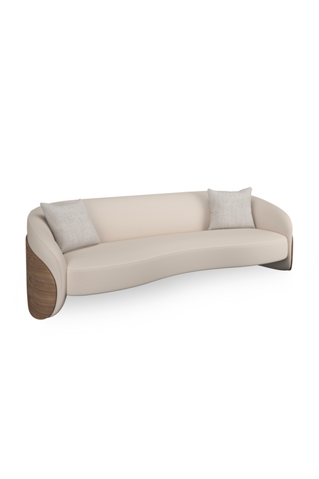   Ivory Mohair Sofa | Oroa.com