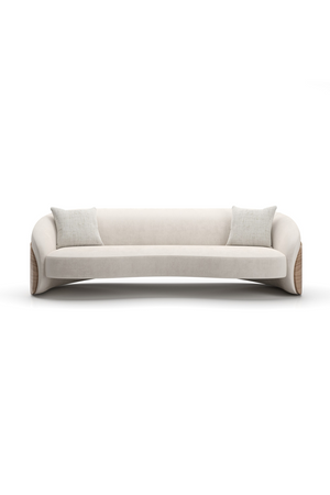   Ivory Mohair Sofa | Oroa.com