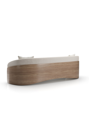   Ivory Mohair Sofa | Oroa.com