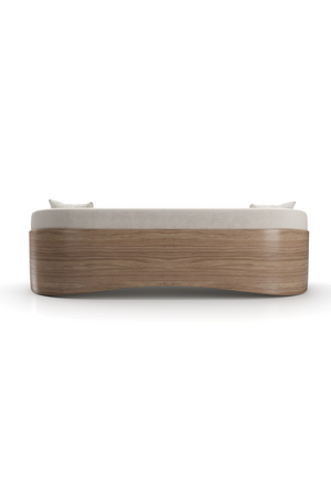   Ivory Mohair Sofa | Oroa.com
