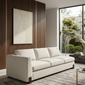   Woven Fabric Single-Armed Sofa | Oroa.com