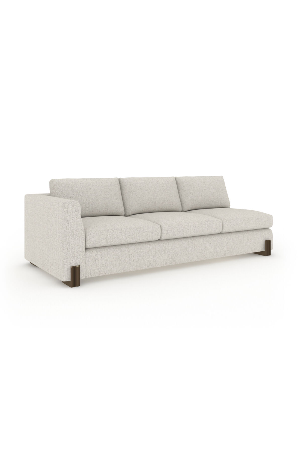   Woven Fabric Single-Armed Sofa | Oroa.com