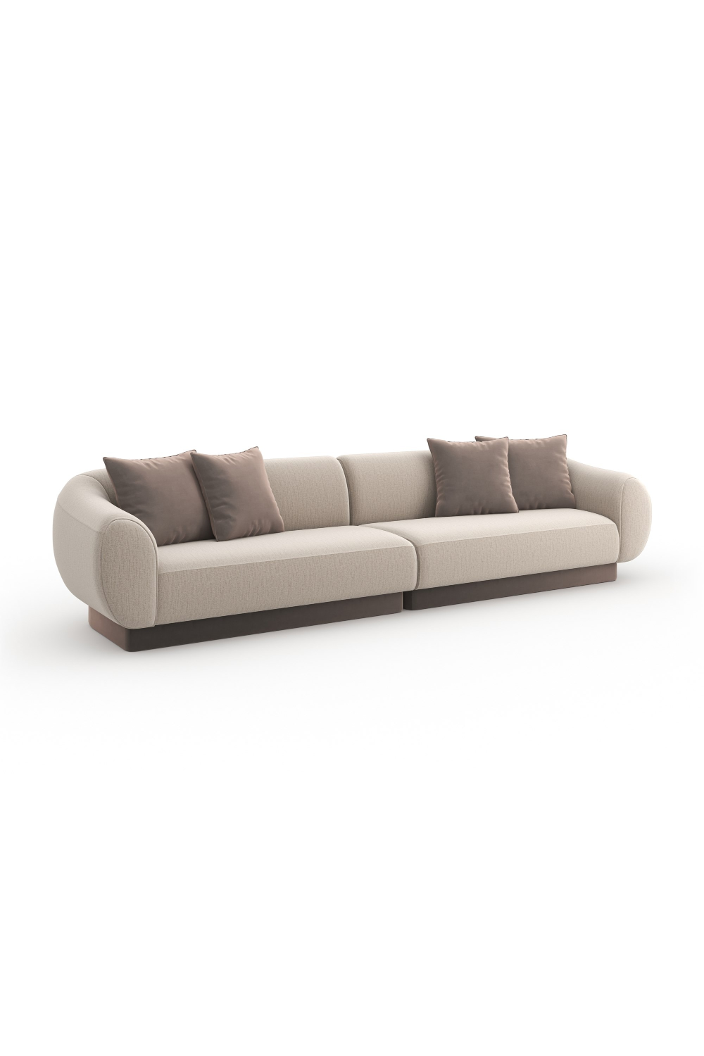  Ribbed Linen 2-Piece Sofa | Oroa.com