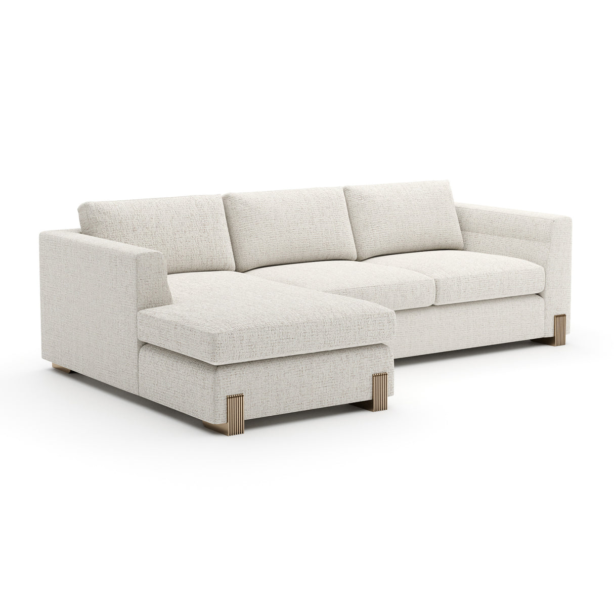   Beige Woven Chaise Lounge S | Oroa.com