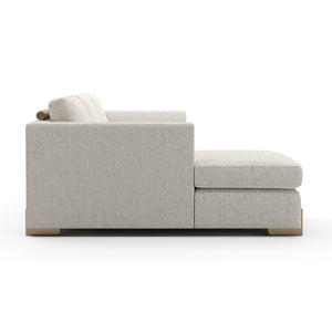   Beige Woven Chaise Lounge S | Oroa.com