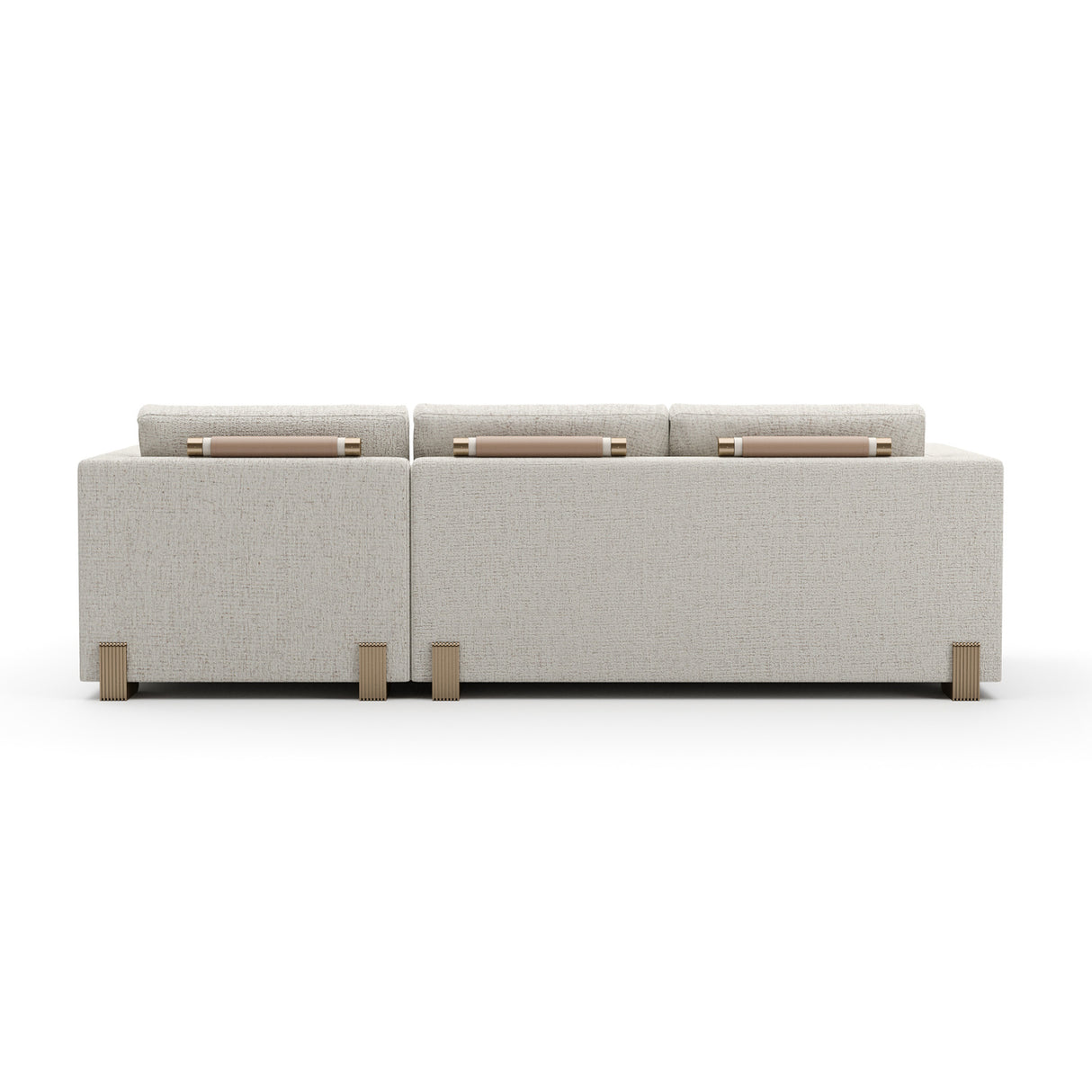   Beige Woven Chaise Lounge S | Oroa.com