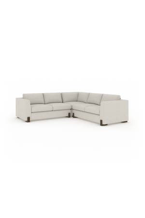   Melange Fabric L-Shaped Sofa | Oroa.com