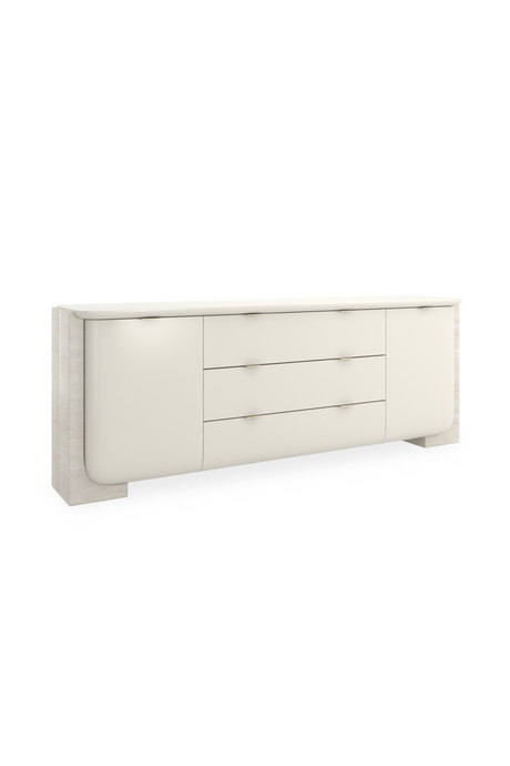   Travertine Side Panels Sideboard | Oroa.com