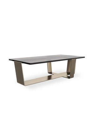   Smoked Bronze Glass Cocktail Table | Oroa.com