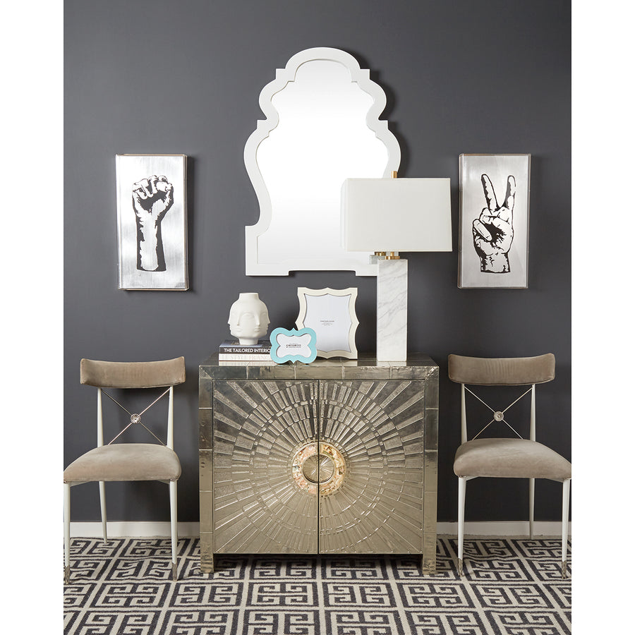   White Marble Table Lamp | Oroa.com