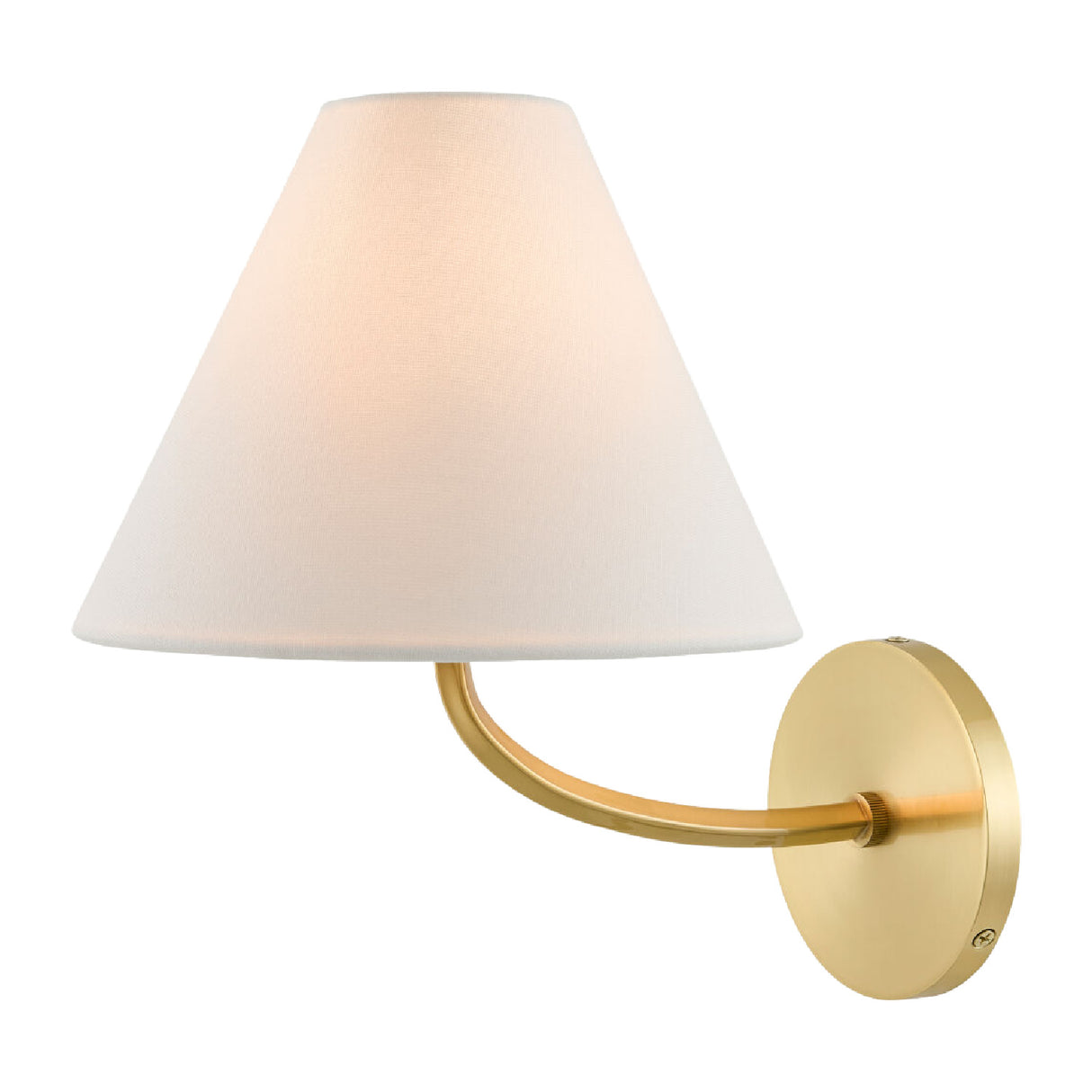   Modern European furniture - White Empire Linen Wall Lamp - www.oroa.com | Oroa.com