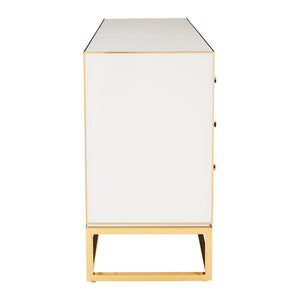   Mirrored Glass 6-Drawer Sideboard | Oroa.com
