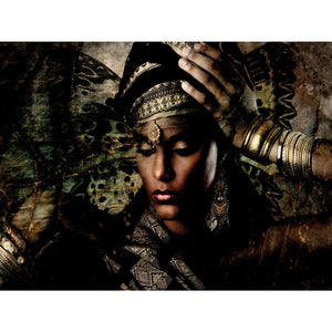   Headressed Woman Photographic Art | Oroa.com