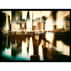   Cityscape Relection Photographic Art | Oroa.com