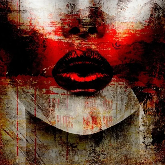 Modern European furniture - Woman's Lips Decorative Image - www.oroa.com