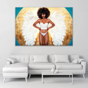   Winged Woman Photographic Art | Oroa.com
