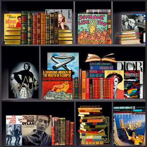   Collage Style Books Photographic Art | Oroa.com