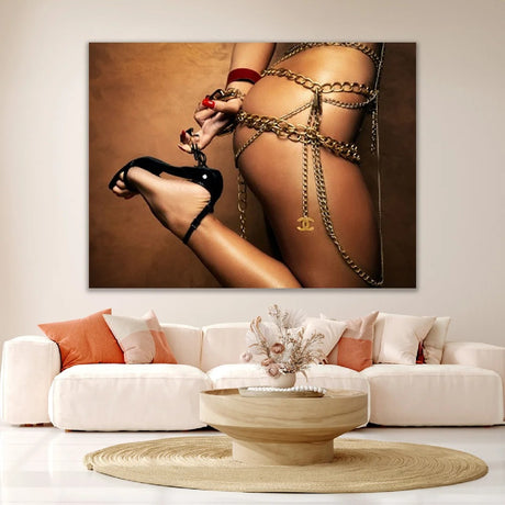   Chained Woman Photographic Art | Oroa.com