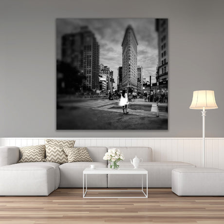   Black & White Iconic Building Photographic Art | Oroa.com