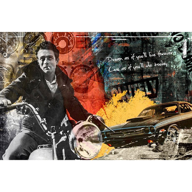 Modern European furniture - American Actor Photographic Artwork - www.oroa.com