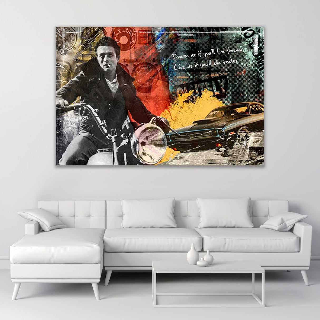   Modern European furniture - American Actor Photographic Artwork - www.oroa.com | Oroa.com
