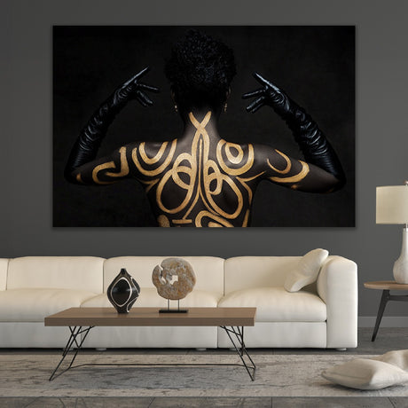   Tattooed Back Photographic Art | Oroa.com