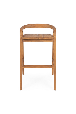   Teak Modern Bar Chair | Oroa.com