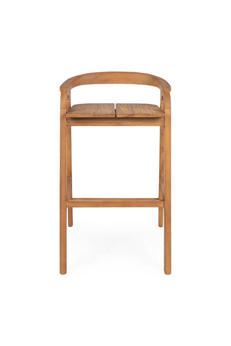   Teak Modern Bar Chair | Oroa.com