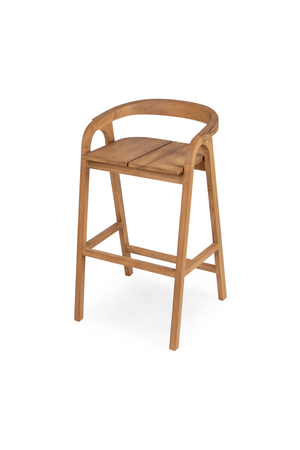   Teak Modern Bar Chair | Oroa.com