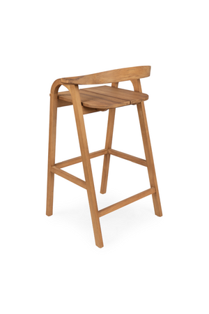   Teak Modern Bar Chair | Oroa.com