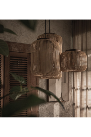   Natural Rattan Hanging Lamp | Oroa.com
