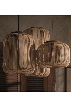   Natural Rattan Hanging Lamp | Oroa.com
