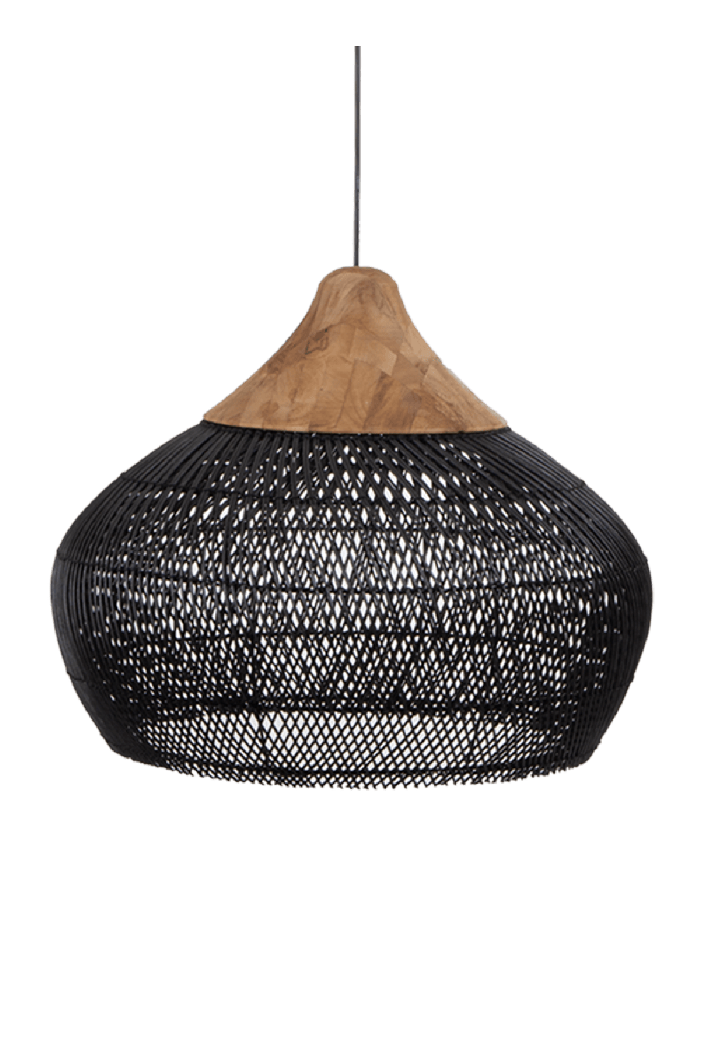   Braided Rattan Hanging Lamp | Oroa.com