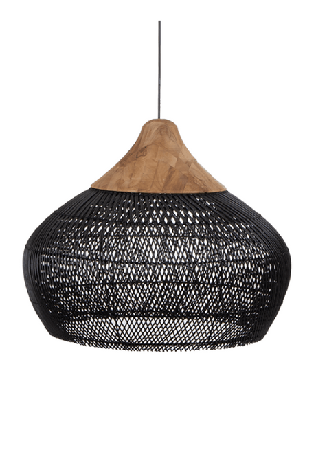   Braided Rattan Hanging Lamp | Oroa.com