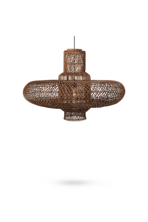   Woven Rattan Lampshade | Oroa.com