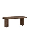   Oval Solid Wood Dining Table | Oroa.com