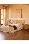   Fluted Wood Headboard | Oroa.com