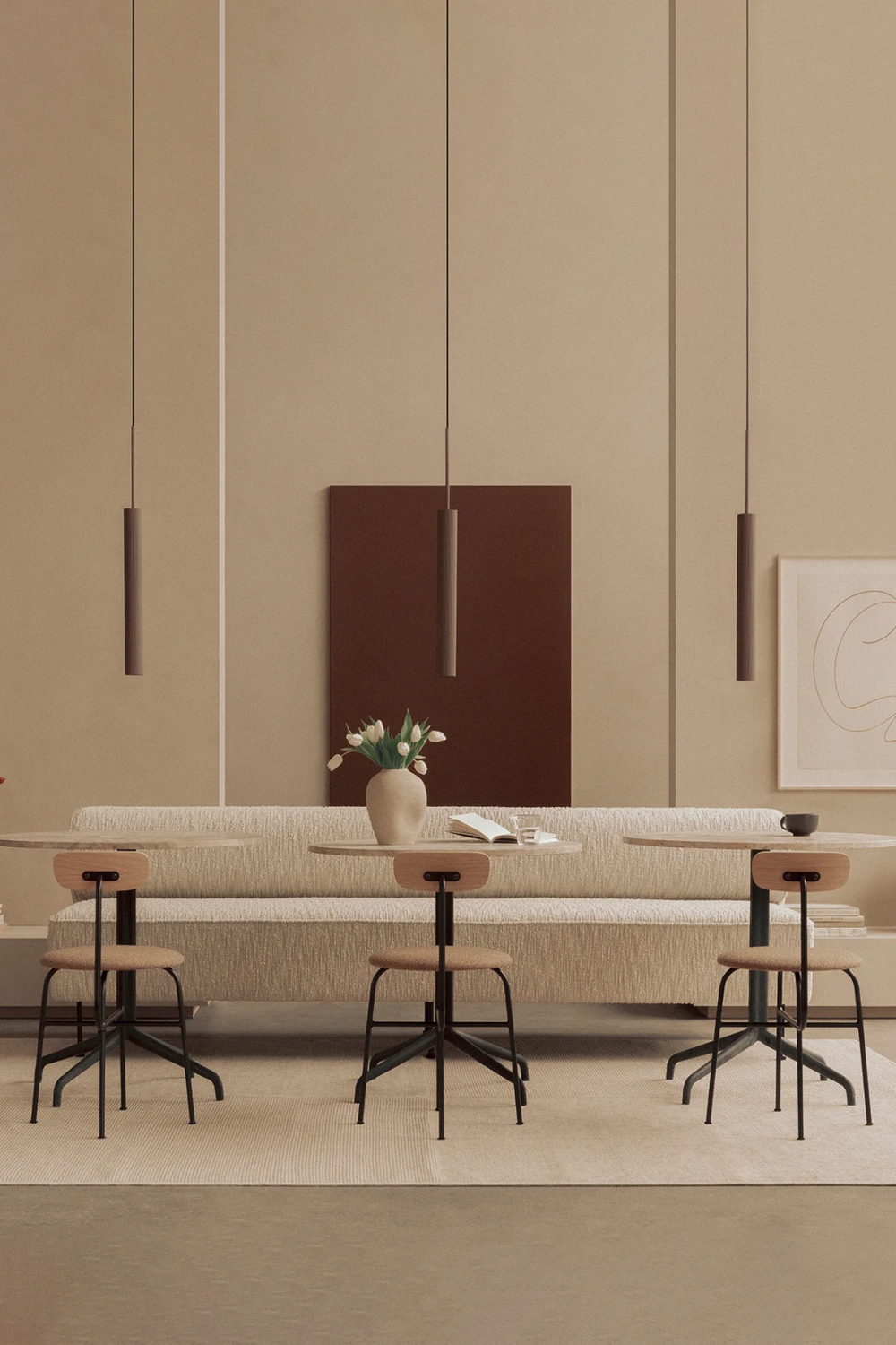   Short-Back Upholstered Seat Dining Chair | Oroa.com